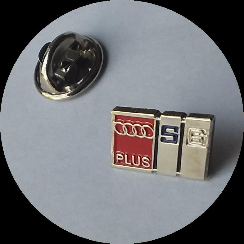 AUDI S6 plus pin, Ophalen of Verzenden, Zo goed als nieuw, Transport, Speldje of Pin