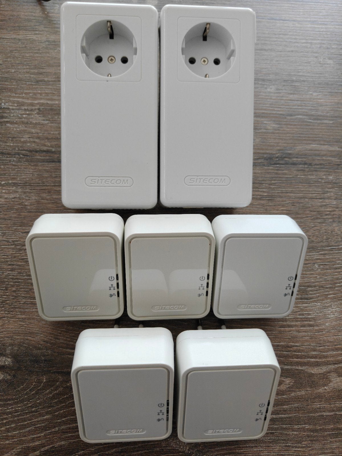 7 x Sitecom powerline, Ophalen of Verzenden, Zo goed als nieuw, Sitecom