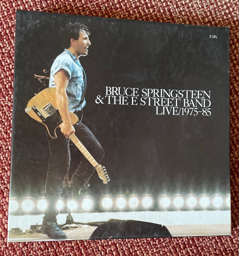 Bruce Springsteen - Live/1975-85 (5 LP box), Boxset, Gebruikt, Ophalen of Verzenden, Classic Rock