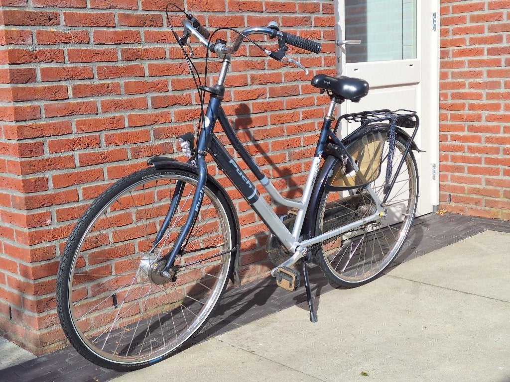 Puch City 305 dames model, 53 tot 56 cm, Versnellingen, Zo goed als nieuw, Trommelrem