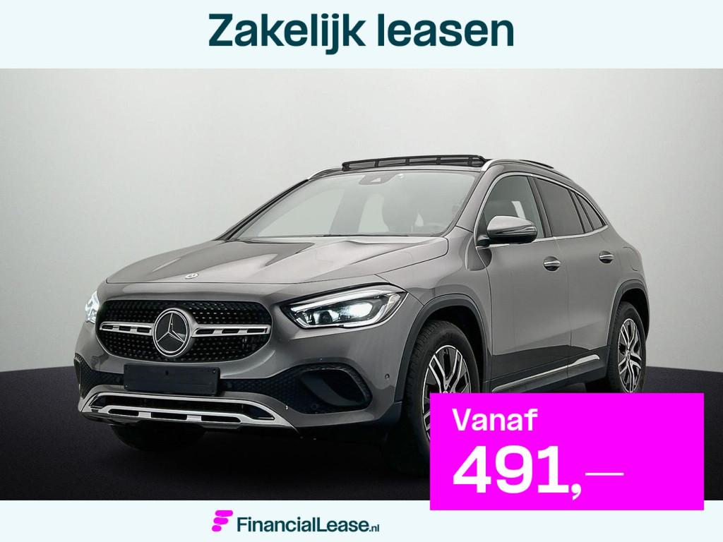 Mercedes-Benz GLA -klasse 250 e Progressive Pano|Ambilight|S, Parkeerassistent, Gebruikt, Leder en Stof, Bedrijf