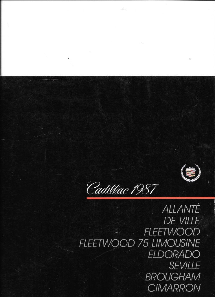 CADILLAC  1987, Ophalen of Verzenden, Zo goed als nieuw, Overige merken