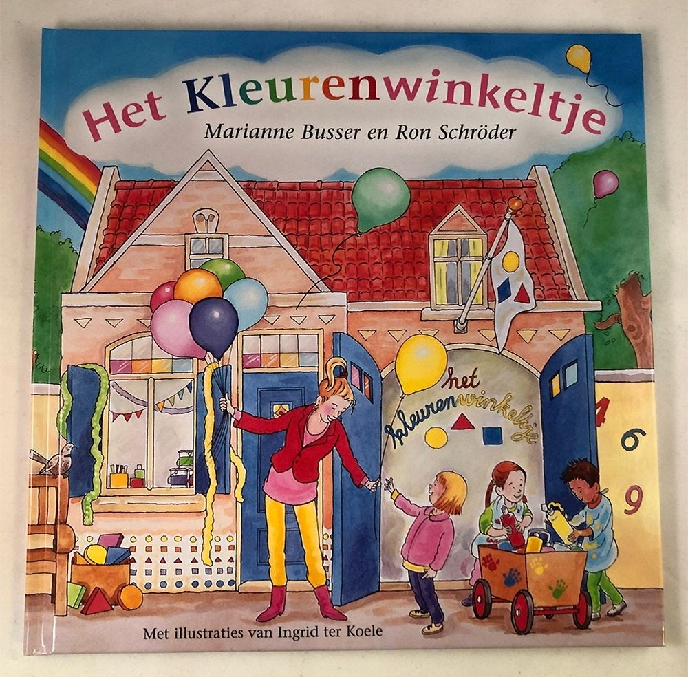 Het Kleurenwinkeltje - M Busser - I ter Koele - Winkeltjes, Boeken, Nieuw, Ophalen of Verzenden, Marianne Busser en Ron Schröder