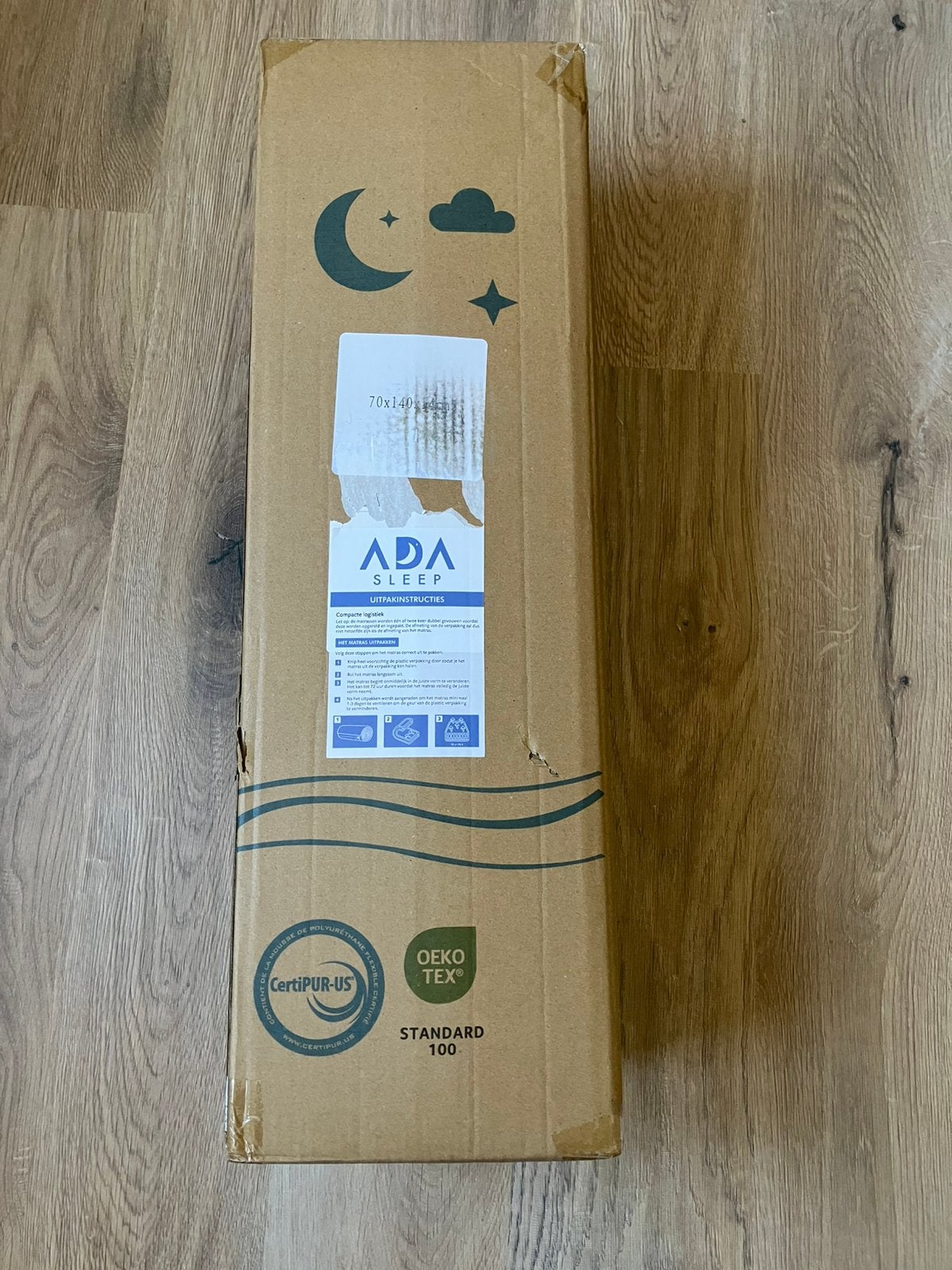 Ada sleep kindermatras matras 70 x 140, Huis en Inrichting, Slaapkamer | Matrassen en Bedbodems, Ophalen, 190 cm of minder, Zo goed als nieuw
