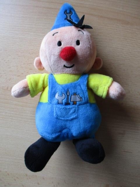 Studio 100 Bumba pluche  als monteur  22cm, Ophalen of Verzenden, Zo goed als nieuw
