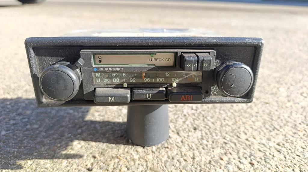 Vintage Blaupunkt Autoradio-cassette speler- Lubeck CR, Ophalen of Verzenden