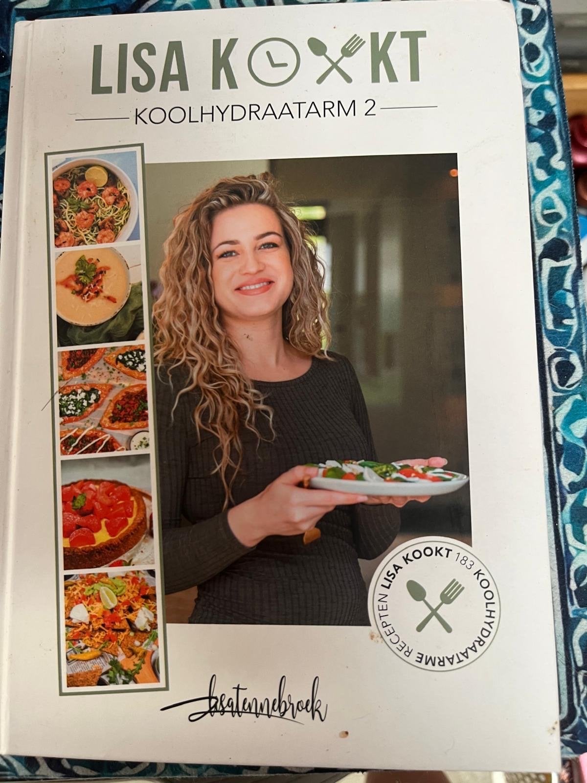 Lisa Kookt Koolhydraatarm 2 - Kookboek, Boeken, Kookboeken, Ophalen, Voorgerechten en Soepen, Zo goed als nieuw, Gezond koken