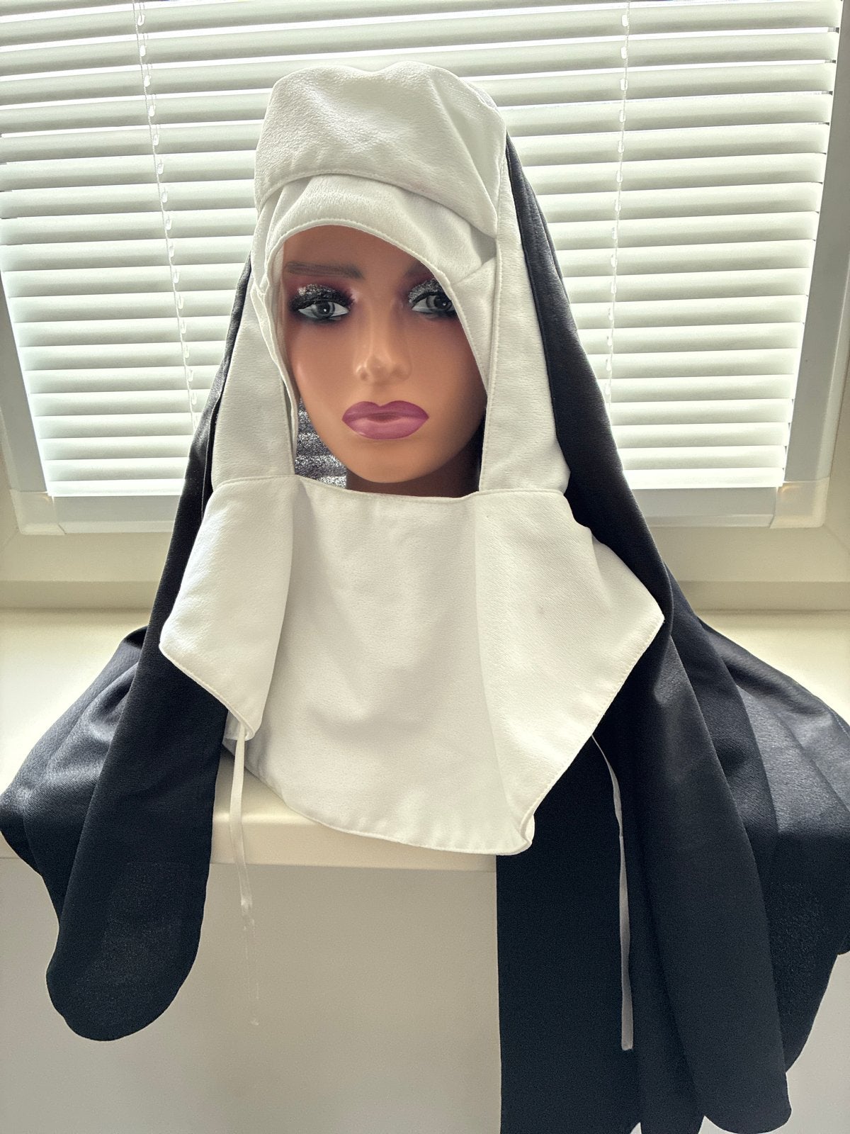 Halloween Nonnen kostuum XL, Ophalen of Verzenden, Gedragen, Halloween