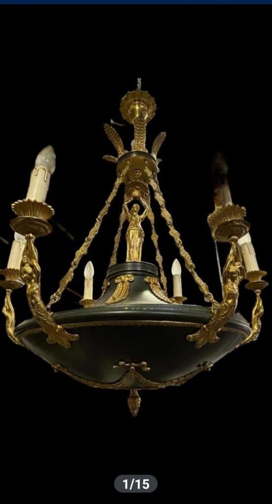 Prachtige antieke lamp, Ophalen