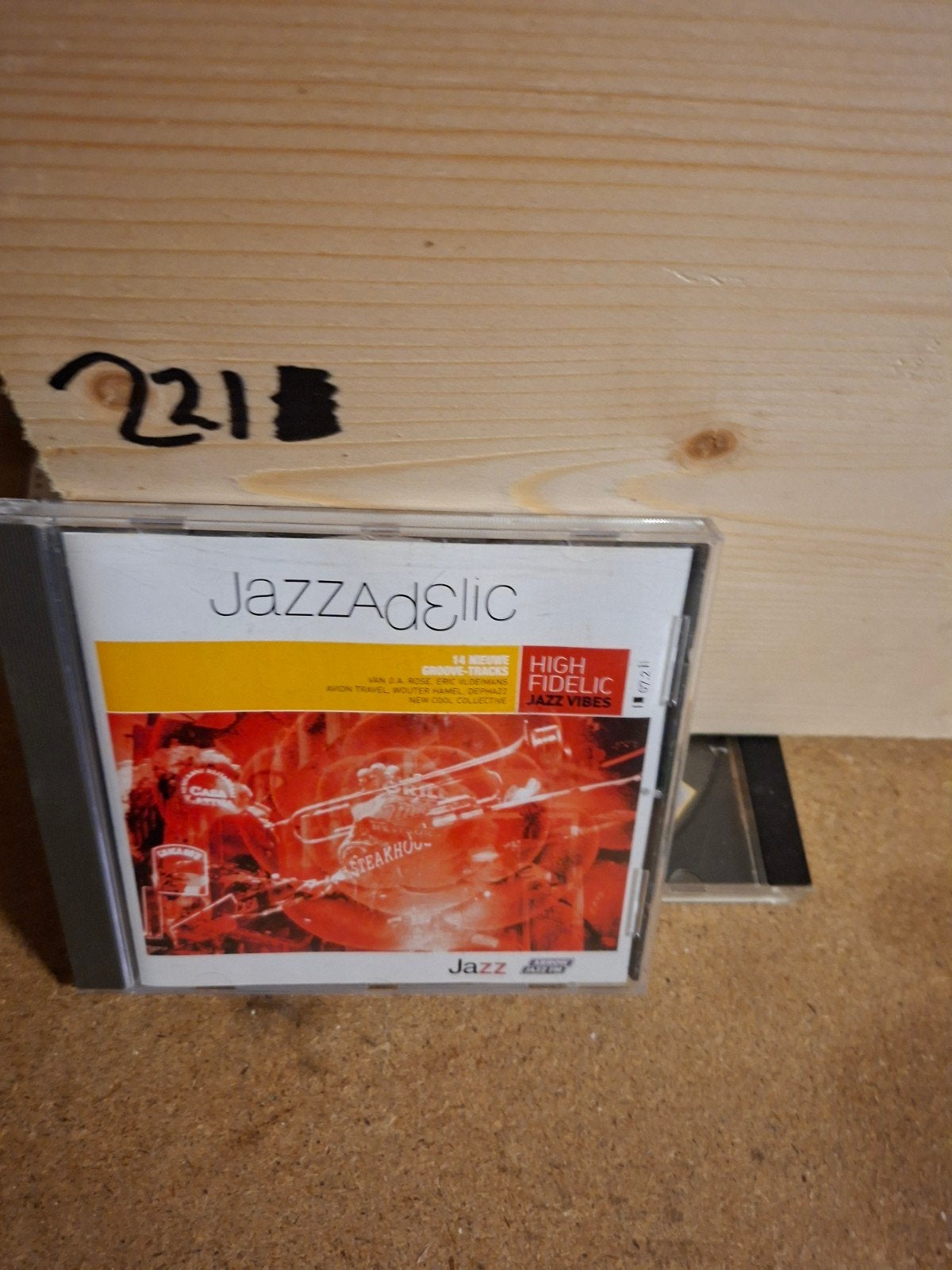 JazzAdelic - High Fidelic Jazz Vibes CD, Ophalen of Verzenden, Gebruikt, Jazz, Album