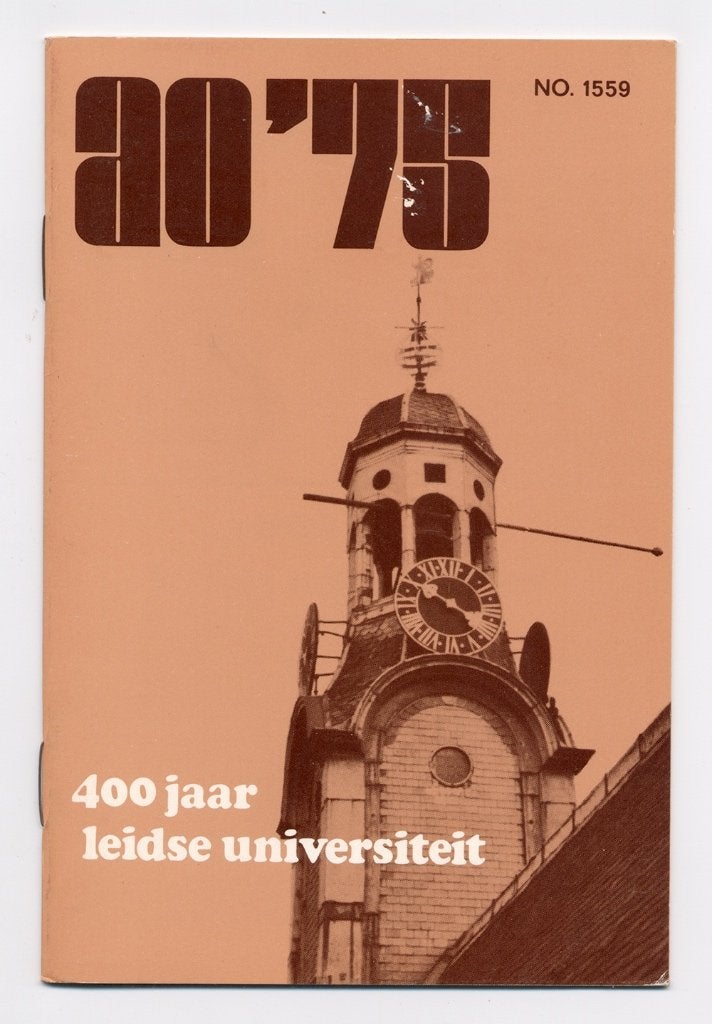 400 jaar Leidse Universiteit - Ekkart - Leiden - 1975 hortus, Boeken, Ophalen of Verzenden, Nieuw, R.E.O. Ekkart