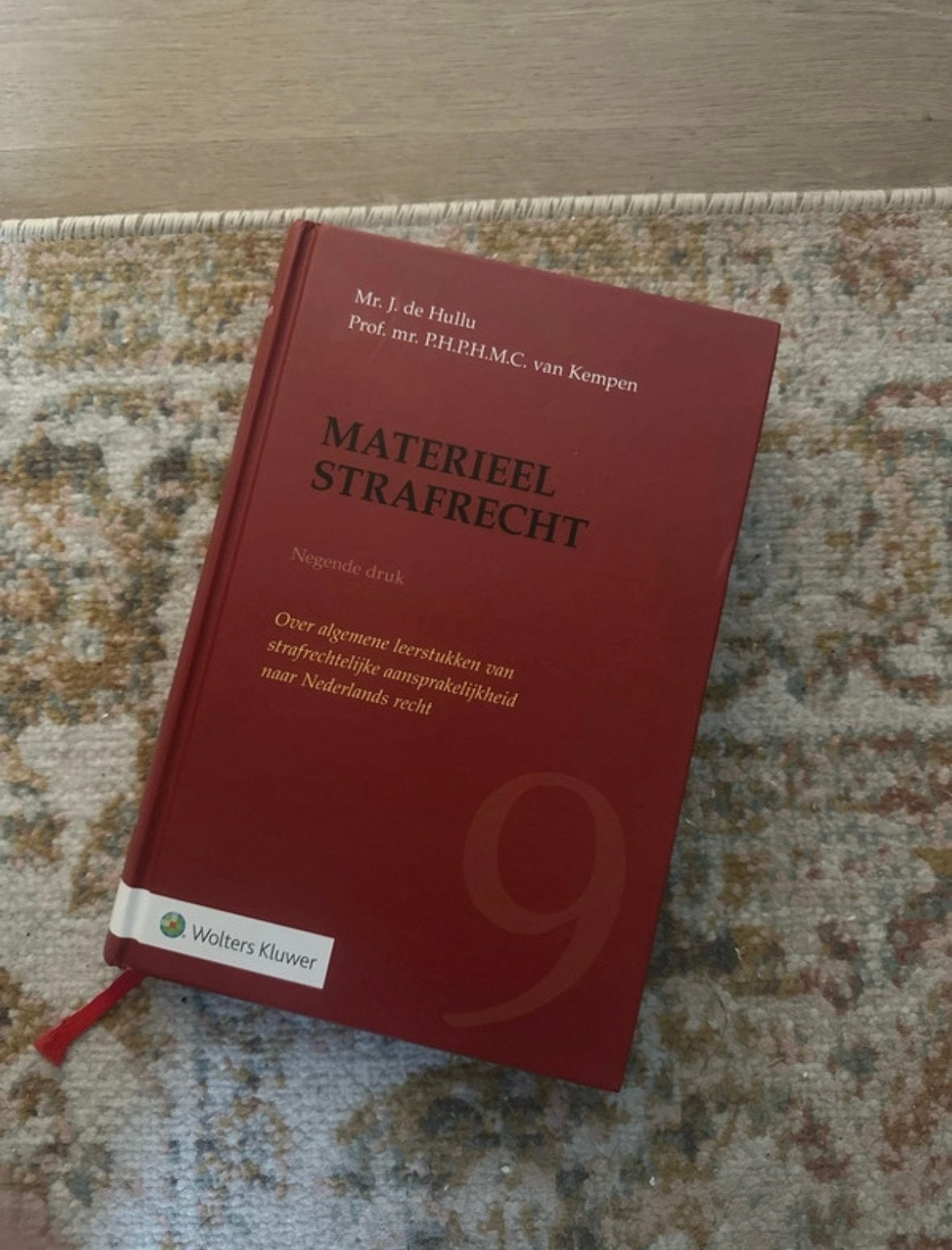 Materieel Strafrecht - Negende Druk, Ophalen of Verzenden, Gamma, Gelezen