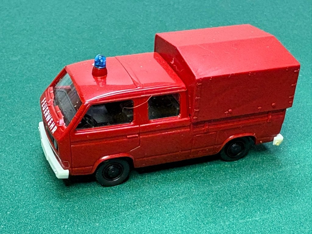 Roco VW bus brandweer IMG7283/4/5, Ophalen of Verzenden, Zo goed als nieuw, Auto, Roco