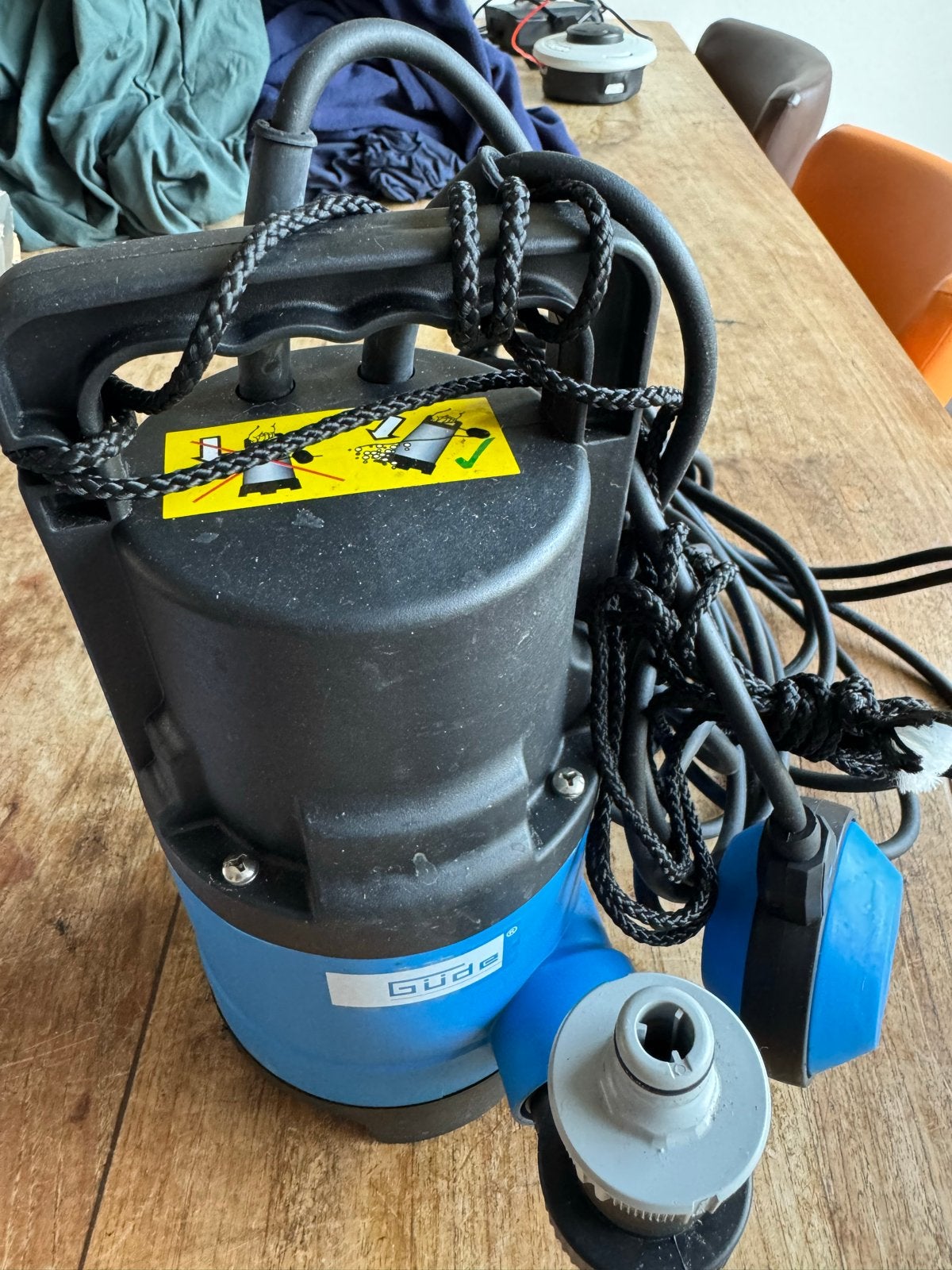 Güde GS 4003 P Dompelpomp - Zo goed als nieuw, Ophalen of Verzenden, Zo goed als nieuw, Elektrisch, Dompelpomp