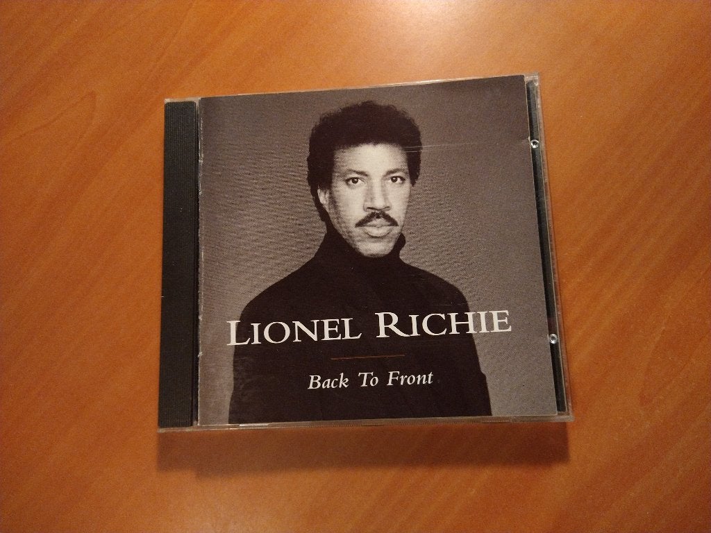 CD Lionel Richie – Back To Front, Ophalen of Verzenden, Zo goed als nieuw