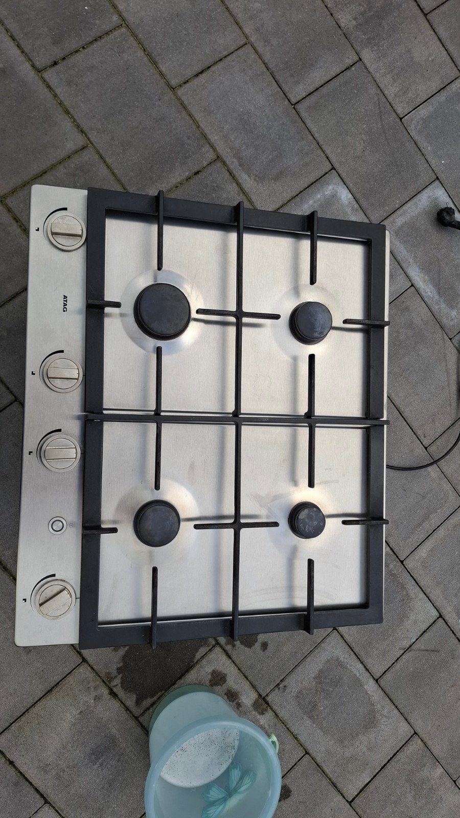gasfornuis inbouw ATAG, Ophalen, Gebruikt, Minder dan 85 cm, 4 kookzones