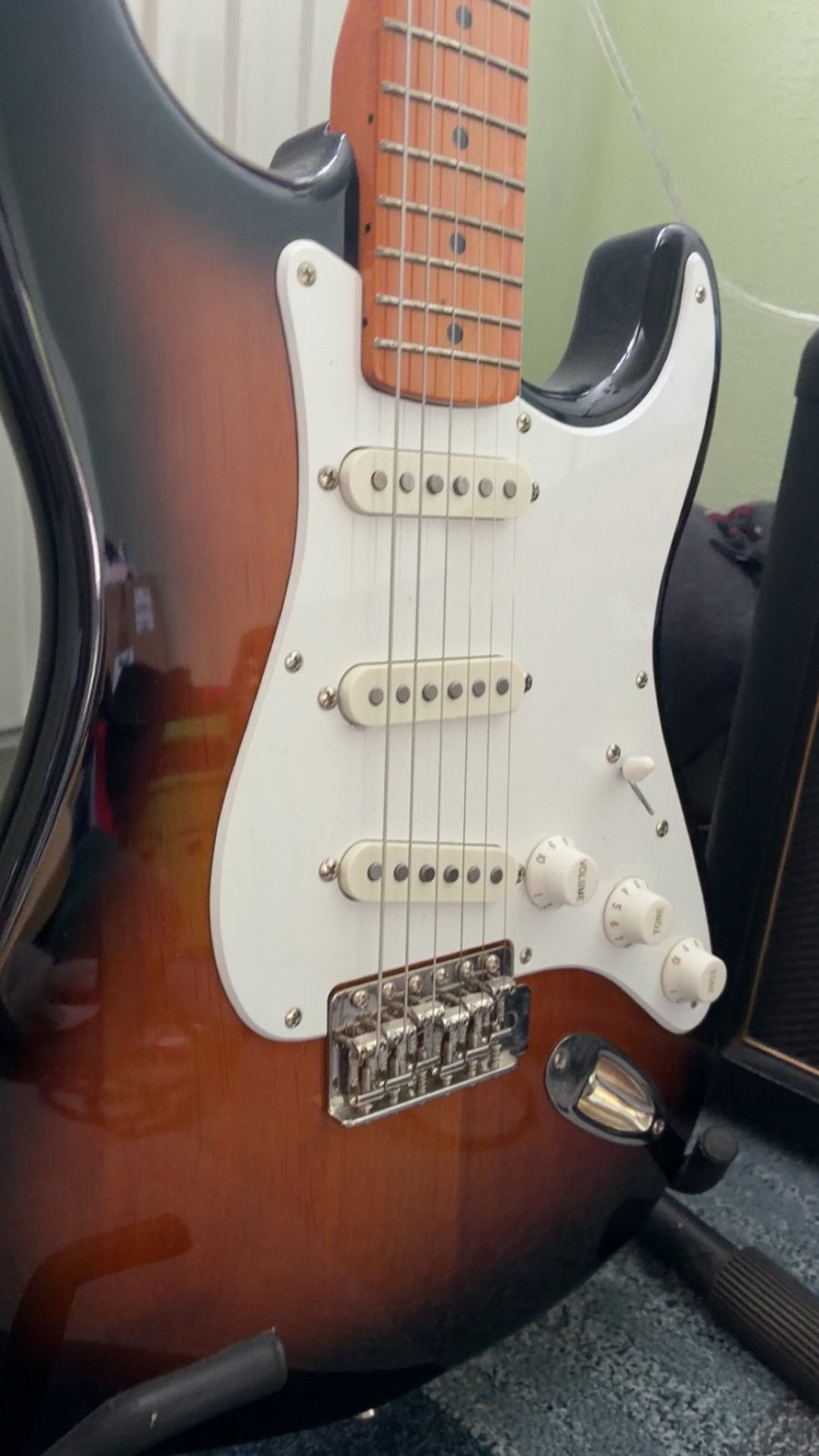 Squier Stratocaster by Fender - Perfect voor beginners!, Ophalen, Gebruikt, Solid body, Fender