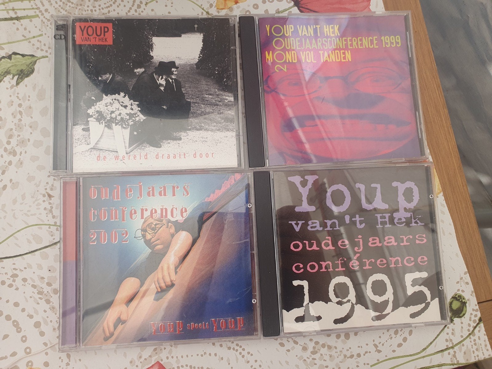 Te koop 4 cd's Youp van 't Hek, Cd's en Dvd's, Ophalen of Verzenden, Zo goed als nieuw, Nederlandstalig
