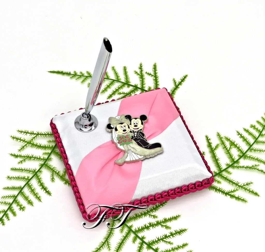 Disney Mickey & Minnie pen houder., Ophalen of Verzenden, Nieuw, Versiering, Geboorte of Huwelijk