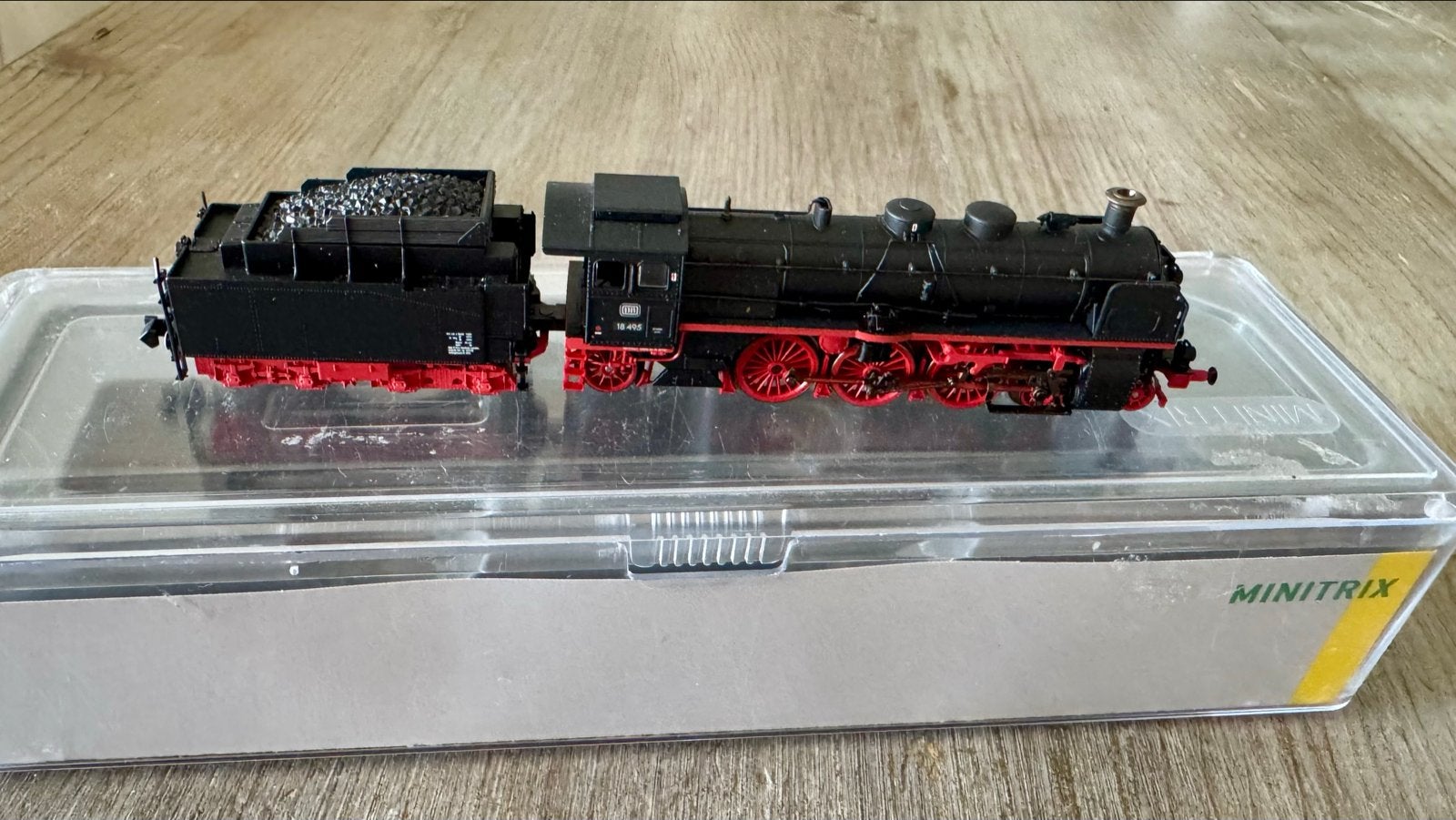 Minitrix Stoomlocomotief Baureihe 18.4 DB 16184, Nieuw, Ophalen of Verzenden, Analoog, Gelijkstroom