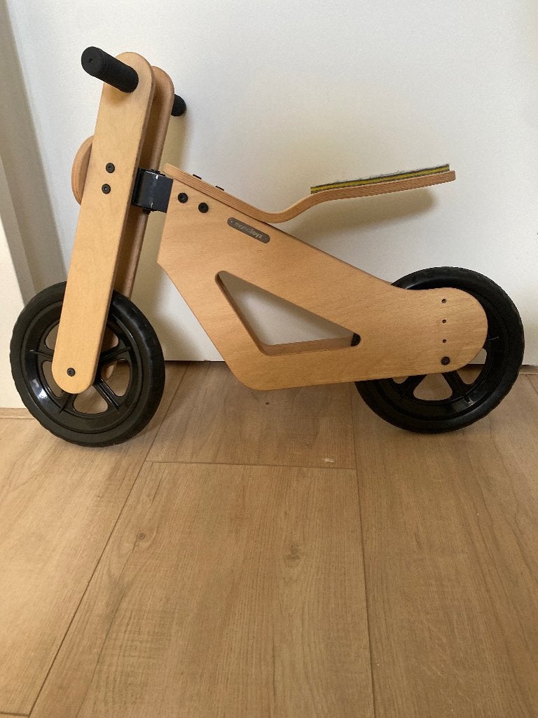 Loopfiets, Ophalen, Zo goed als nieuw