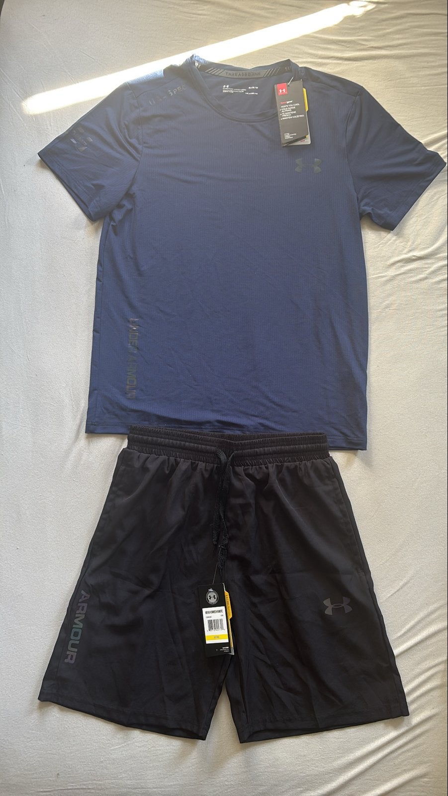 Reflecterende UA set, Fitness, Nieuw, Meerkleurig, Verzenden