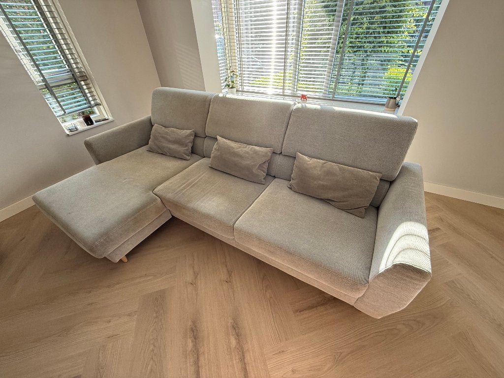 Ikea SLATORP 3-zitsbank met lounge gedeelte, Ophalen, 250 tot 300 cm, Gebruikt, Hoekbank