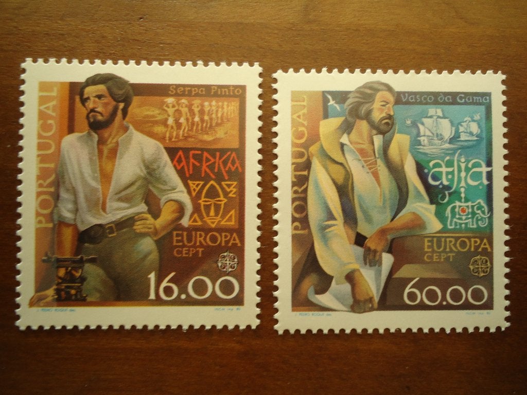 Europazegels Portugal 1980, mi. 1488-89 postfris, Ophalen of Verzenden, Postfris, Overige thema's