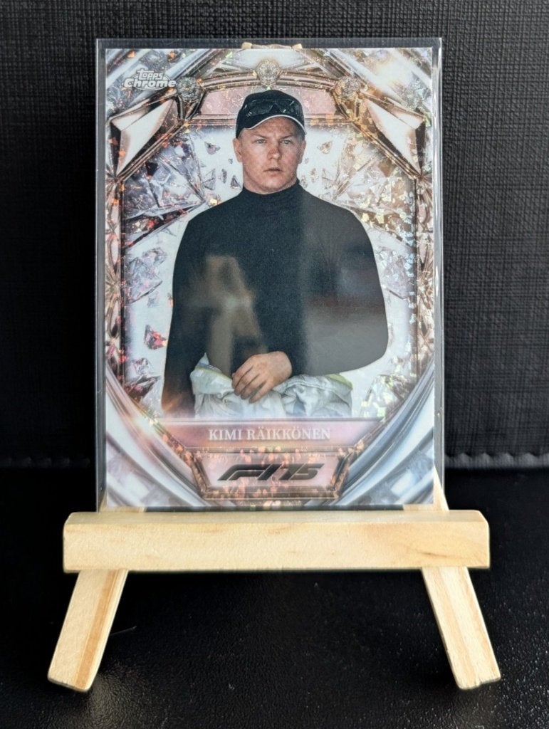 2025 topps Chrome f1 Kimi Raikkonen Diamond 75th, Ophalen of Verzenden, Zo goed als nieuw, Plaatje