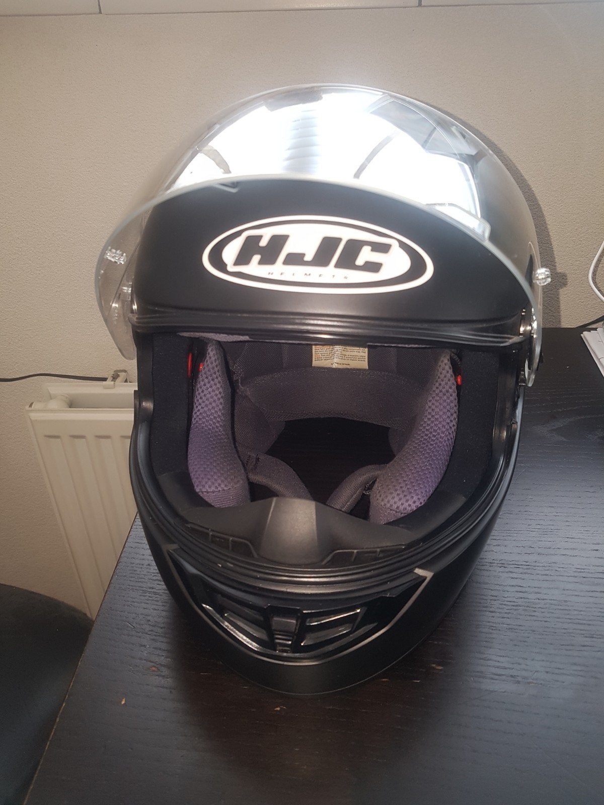 HJC integraalhelm, mat zwart, weinig gebruikt, Ophalen