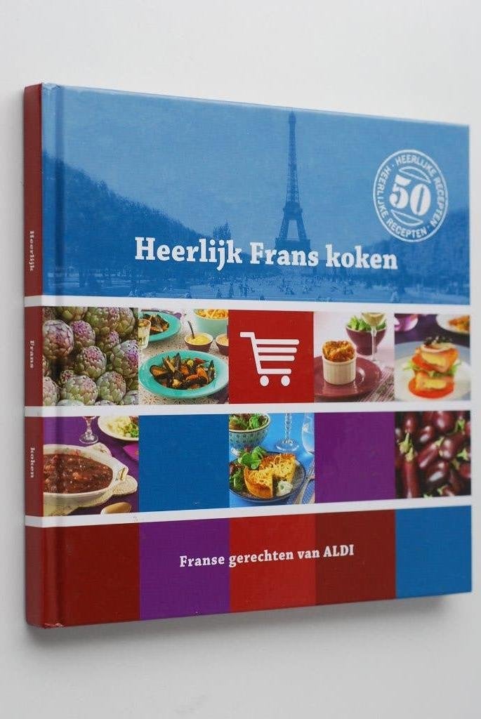 Heerlijk Frans koken - Kookboek Frankrijk ALDI 2009, Zo goed als nieuw, Voorgerechten en Soepen, Frankrijk, Verzenden