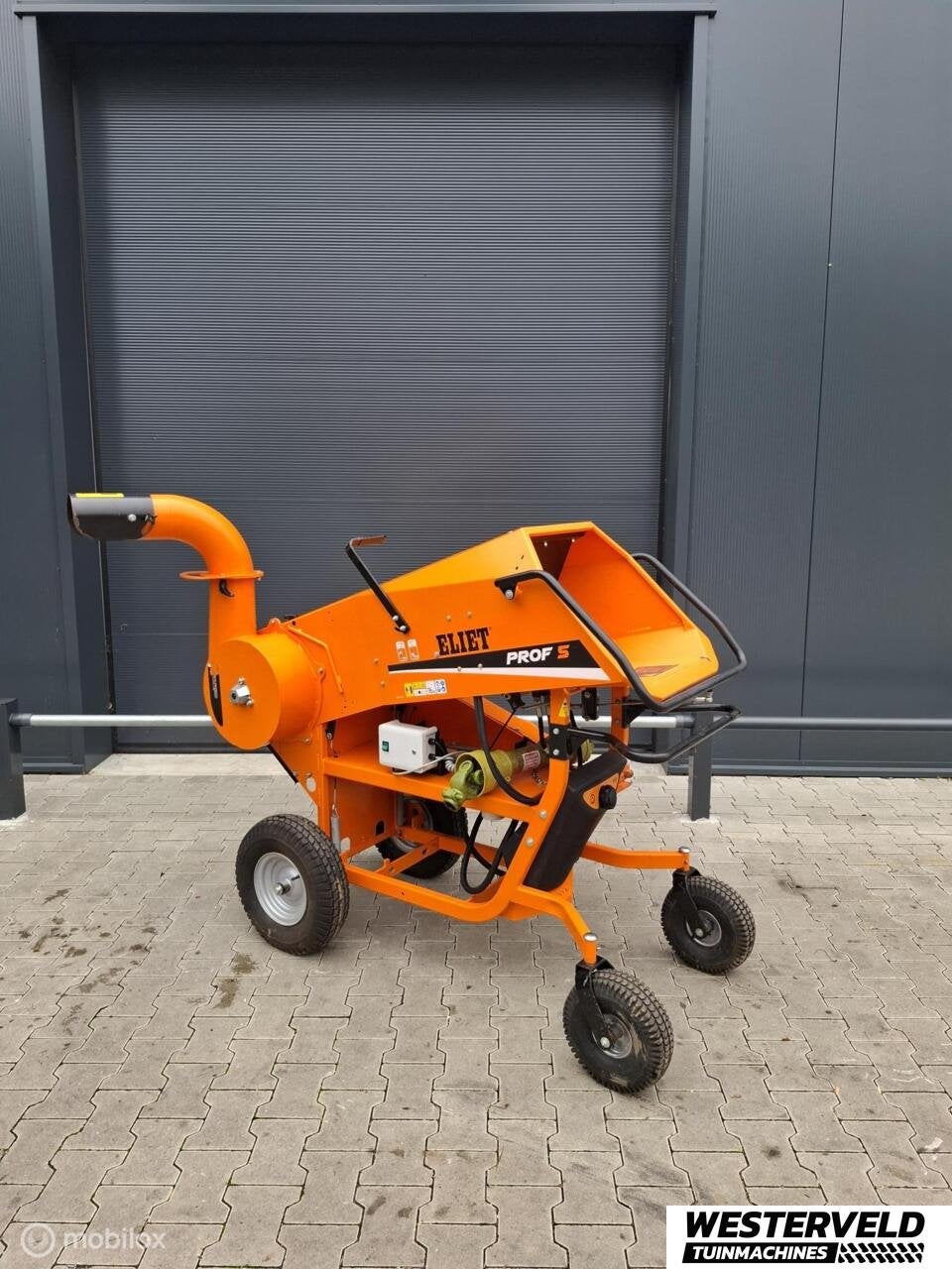Gebruikte Eliet Prof 5 hakselaar invoer PTO aangedreven, Overige typen, Eliet, Handelsplein, Info@westerveldtuinmachines.nl
