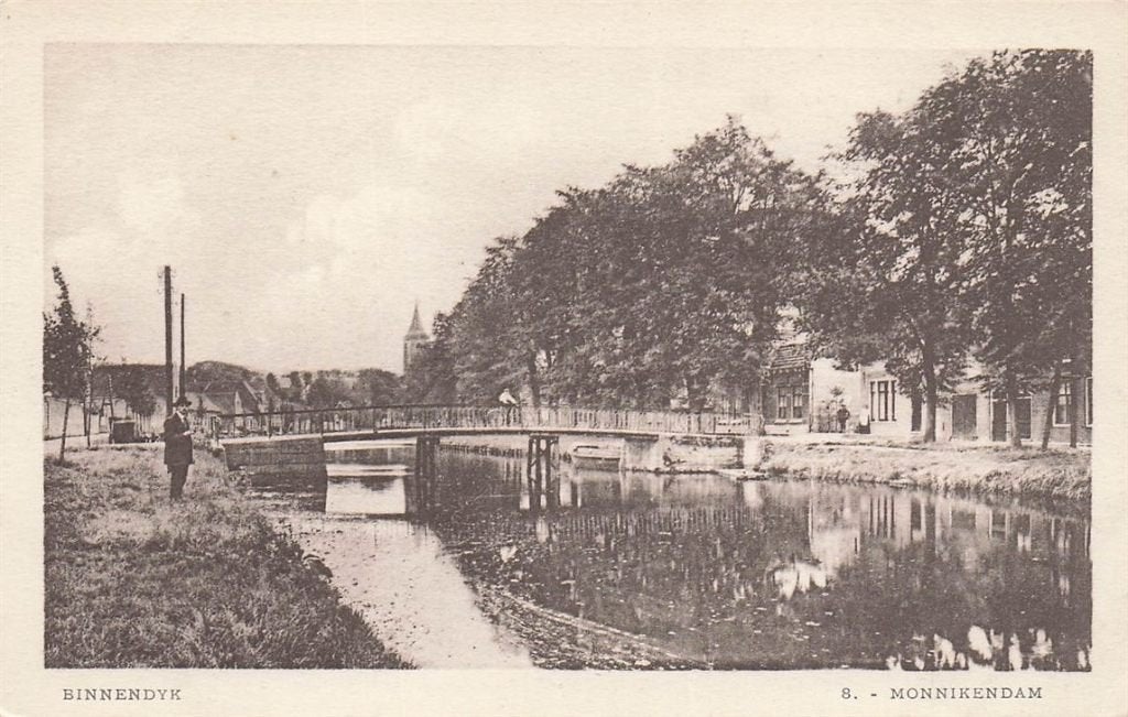 703-005-011 Binnendijk Monnikendam, Verzenden, Voor 1920, Noord-Holland