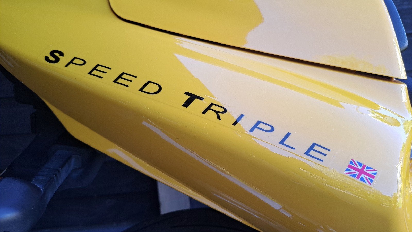 TOP Speed Triple en Daytona T595., Sportuitlaat, Occasion, 3 cilinders, Particulier