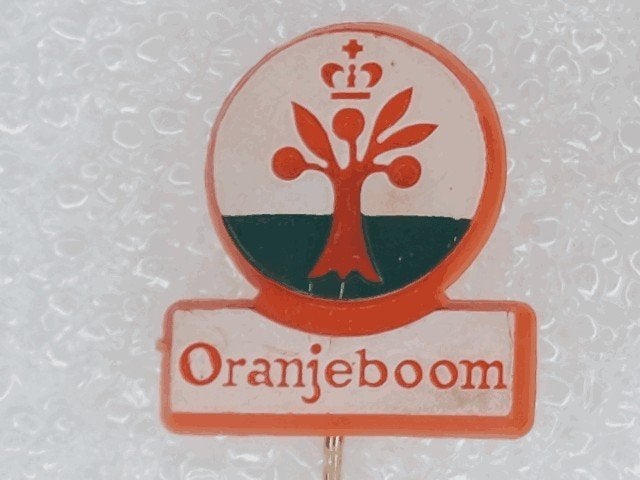 SP2084 Speldje Oranjeboom bier, Verzamelen, Ophalen of Verzenden, Gebruikt, Overige onderwerpen