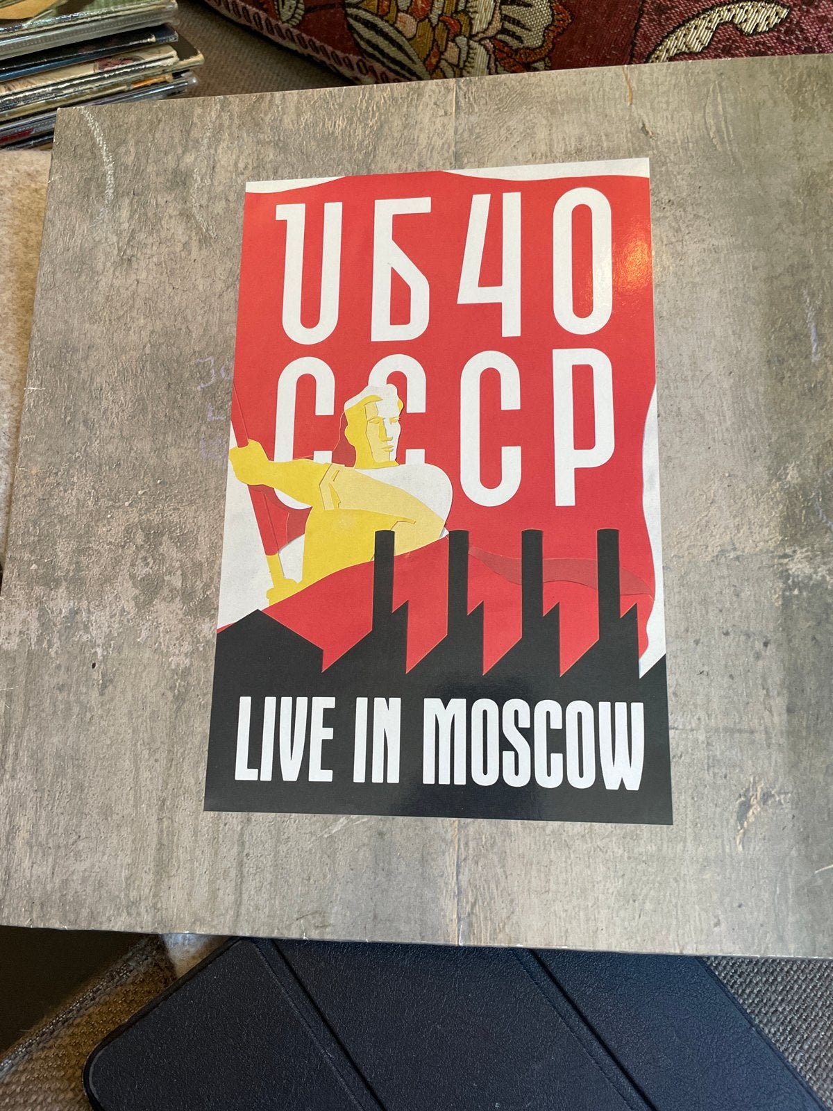 UB40 - Live in Moscow LP, Ophalen of Verzenden, Gebruikt, Pop, Live-album