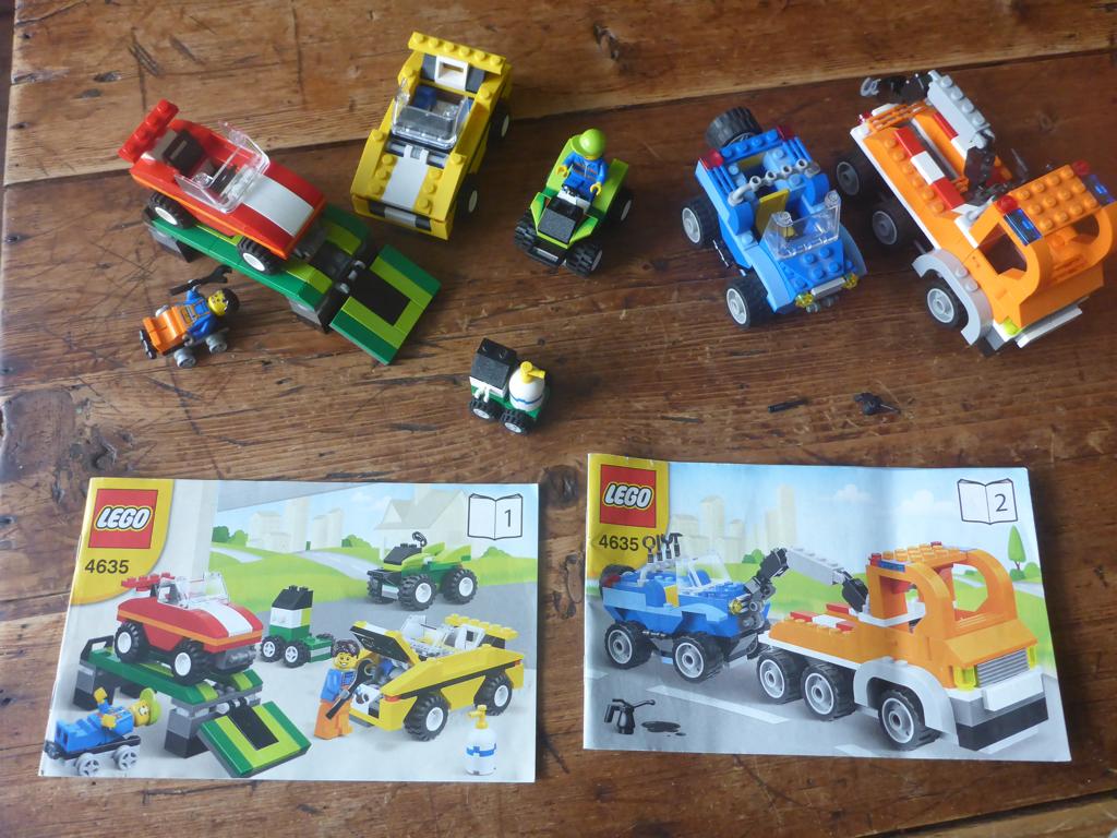 Lego 4635 Bricks and More - Plezier met Voertuigen, Compleet, Overige thema's, Lego, Ophalen of Verzenden