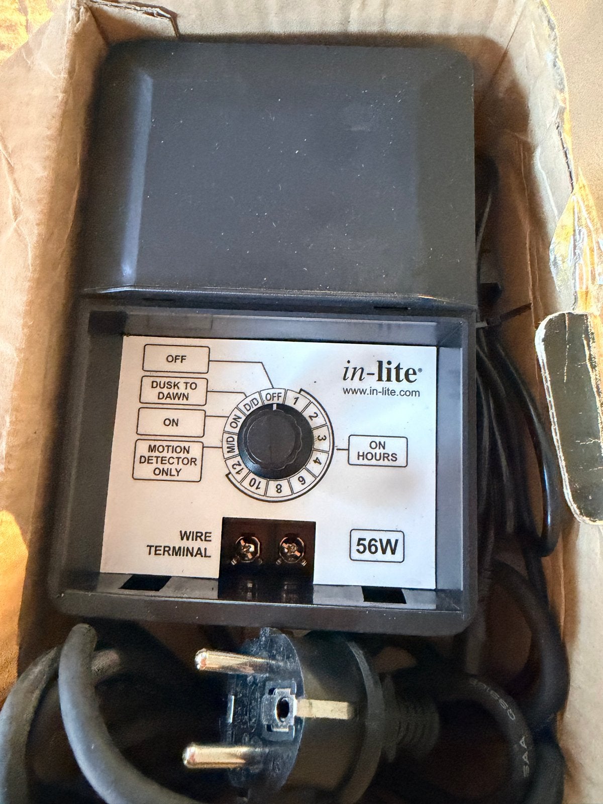 In-Lite CB-056 Transformator 56W voor buitenverlichting, Tuin en Terras, Ophalen of Verzenden, Nieuw