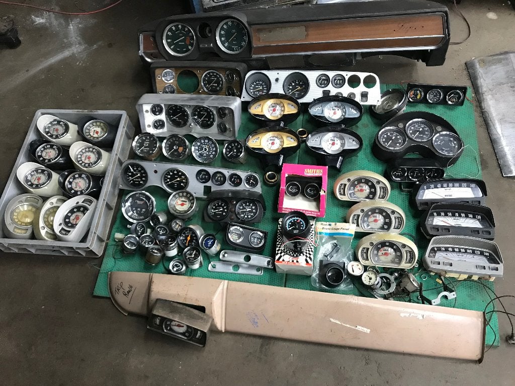 Oldtimer Abarth Fiat Alfa Matra Veglia Borletti Jaeger km/u, Auto-onderdelen, Ophalen of Verzenden, Gebruikt, Triumph