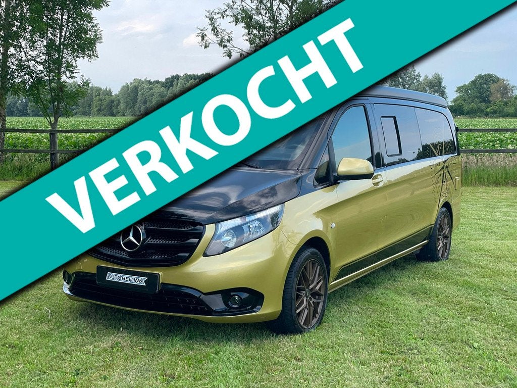 Mercedes-Benz Vito 116 CDI Camperbus Marco Polo Design, Caravans en Kamperen, Buscamper of Camperbus, Tot en met 2, Mercedes-Benz