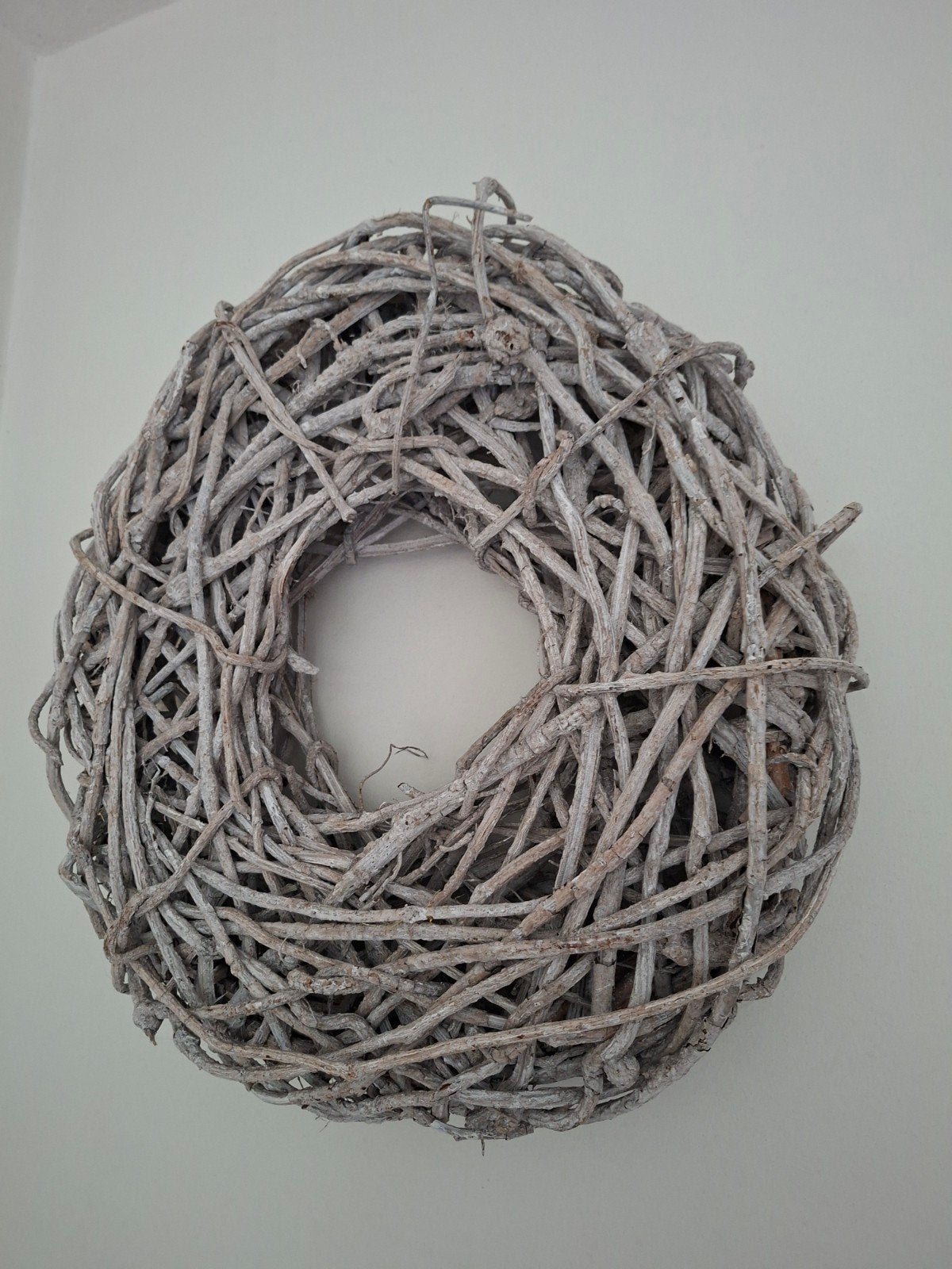 Countryfield Grote Landelijke Decoratieve Natuurlijke Krans, 58 cm, Krans, Ophalen of Verzenden, Zo goed als nieuw