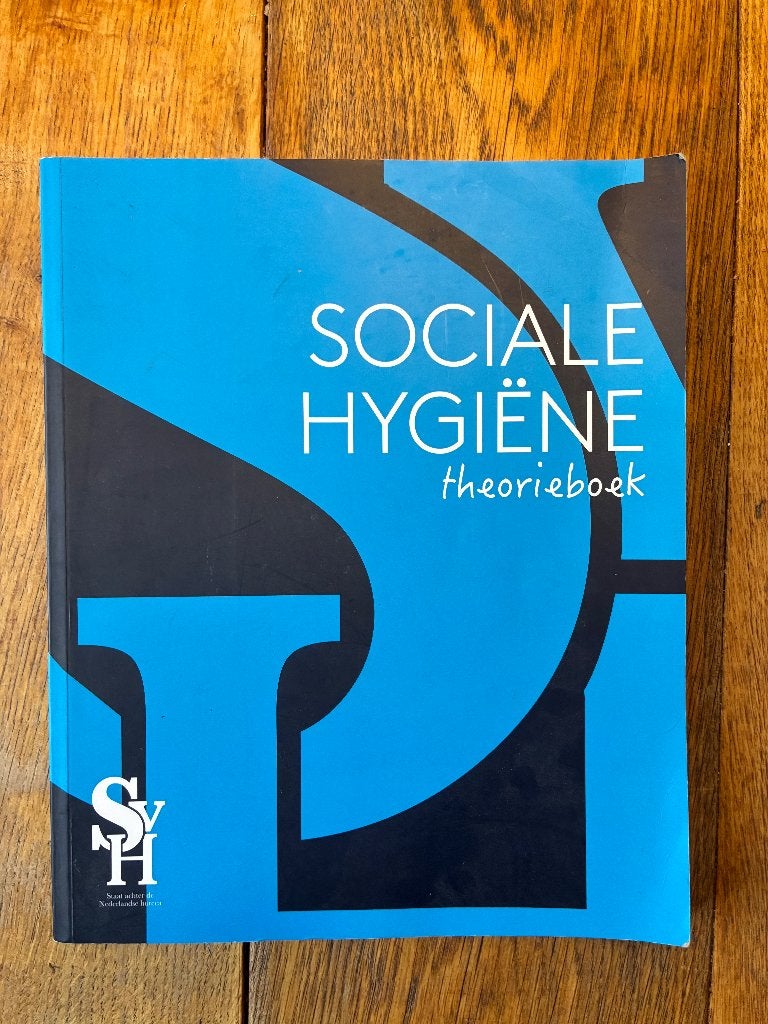 Sociale Hygiëne theorieboek, Boeken, Ophalen, Arjen Appel, Niet van toepassing, Nieuw