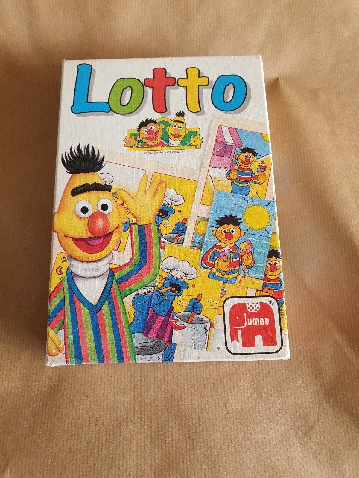 Lotto Sesamstraat Spel - Jumbo International, Een of twee spelers, Ophalen of Verzenden, Gebruikt, Jumbo International
