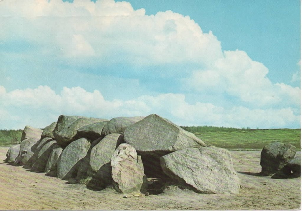Ansichtkaart Havelte, Hunebed, Ophalen of Verzenden, 1960 tot 1980, Gelopen, Drenthe