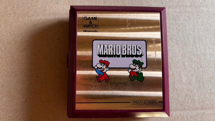 Nintendo Game & Watch Mario Bros multi screen, Spelcomputers en Games, Ophalen of Verzenden, Nintendo, Gebruikt