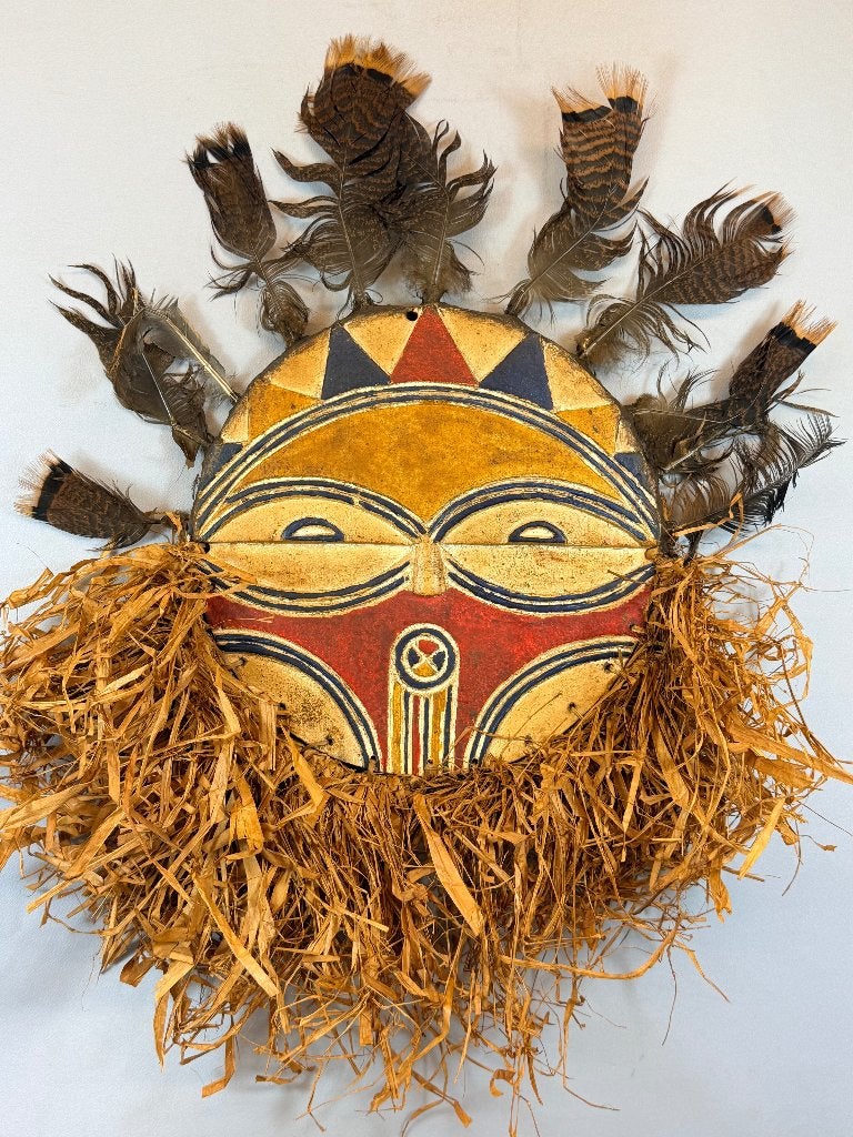 260547 - Mooi Afrikaans Teke masker uit Congo., Ophalen of Verzenden