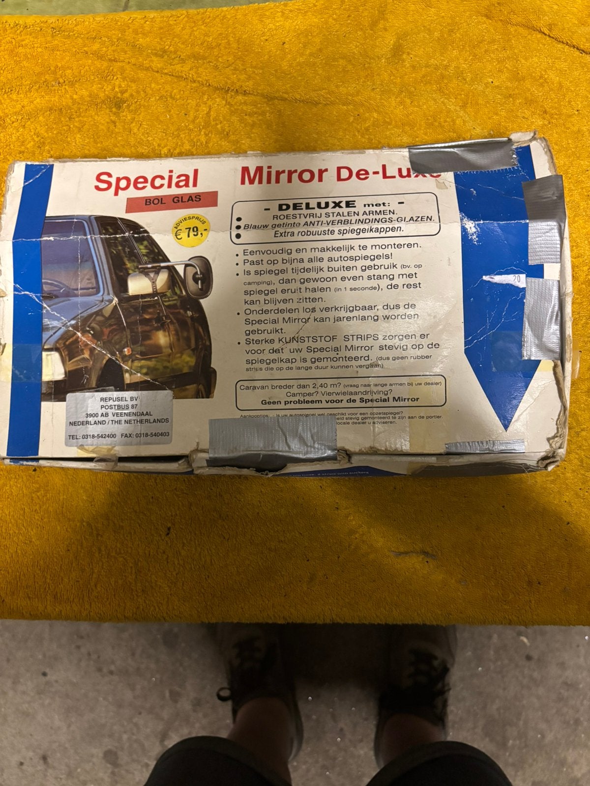 Te koop universele caravan spiegels, Ophalen of Verzenden