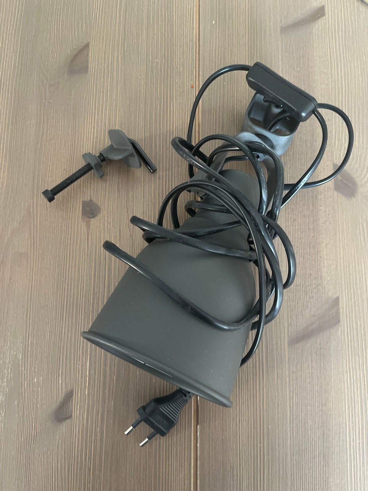 IKEA Jansjö LED-spot met klem, donkergrijs, Gebruikt, Grijs, Overige fittingen, IKEA