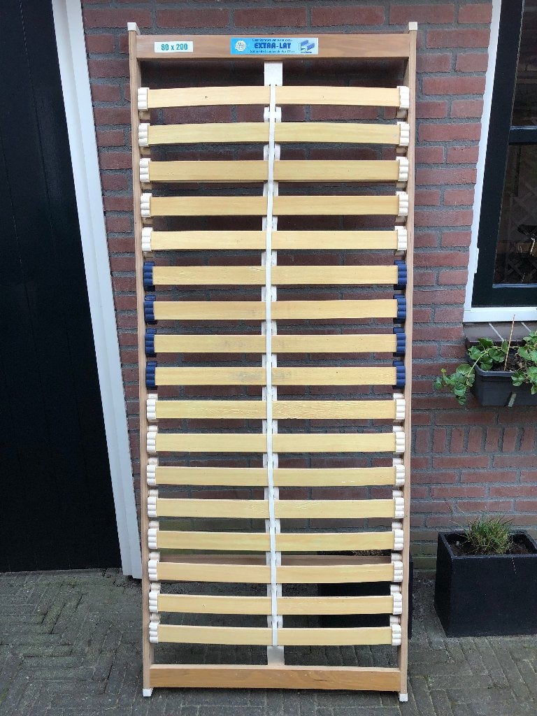 B E D B O D E M  200 x 80 cm, Ophalen, Gebruikt, Eenpersoons, 90 cm