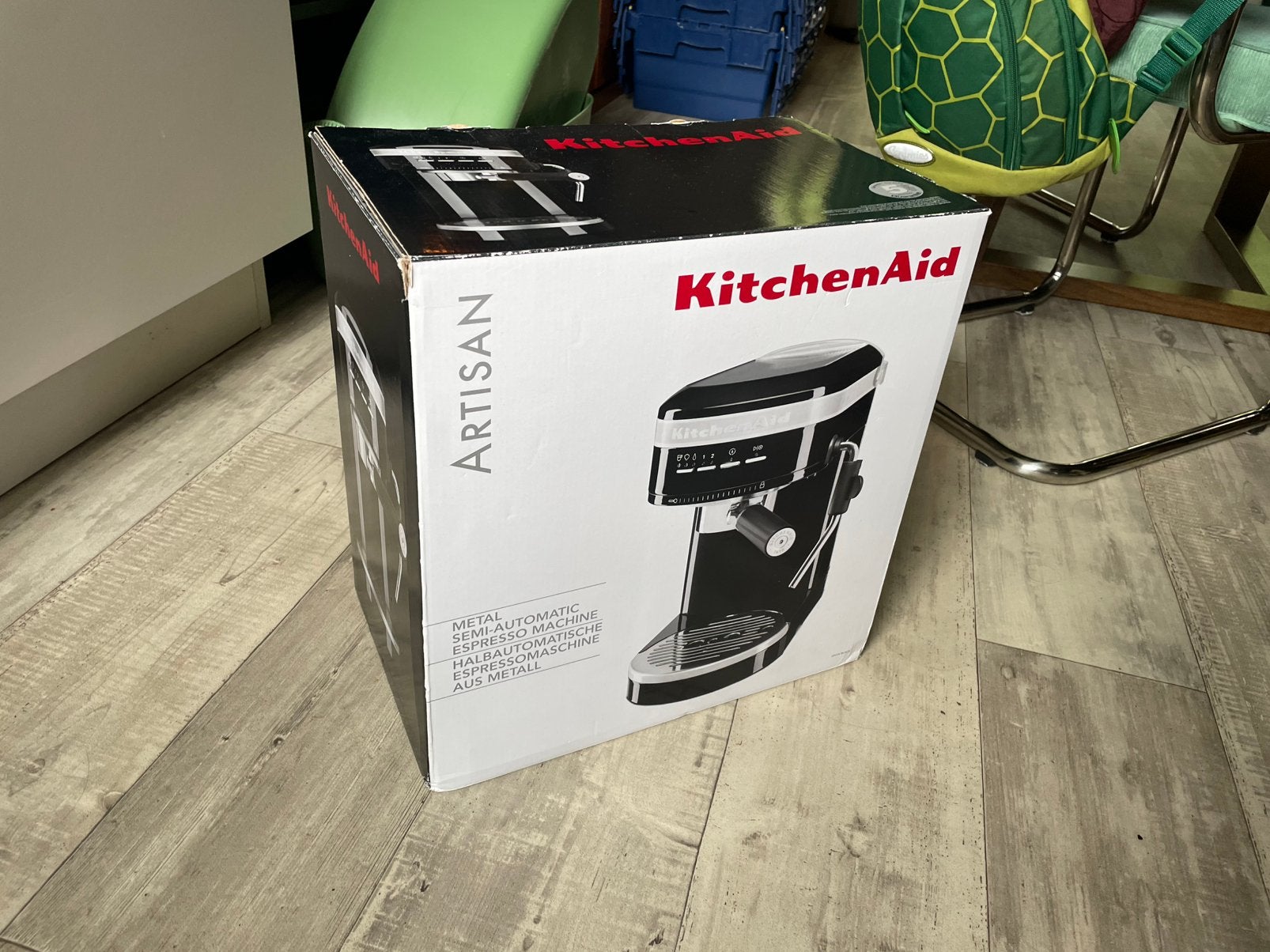 Kitchen Aid Artisan Espresso Apparaat - Zwart, Afneembaar waterreservoir, Overige modellen, Gemalen koffie, Ophalen of Verzenden